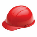 Liberty Cap Hard Hat with 4 Point Mega Ratchet Suspension - Red